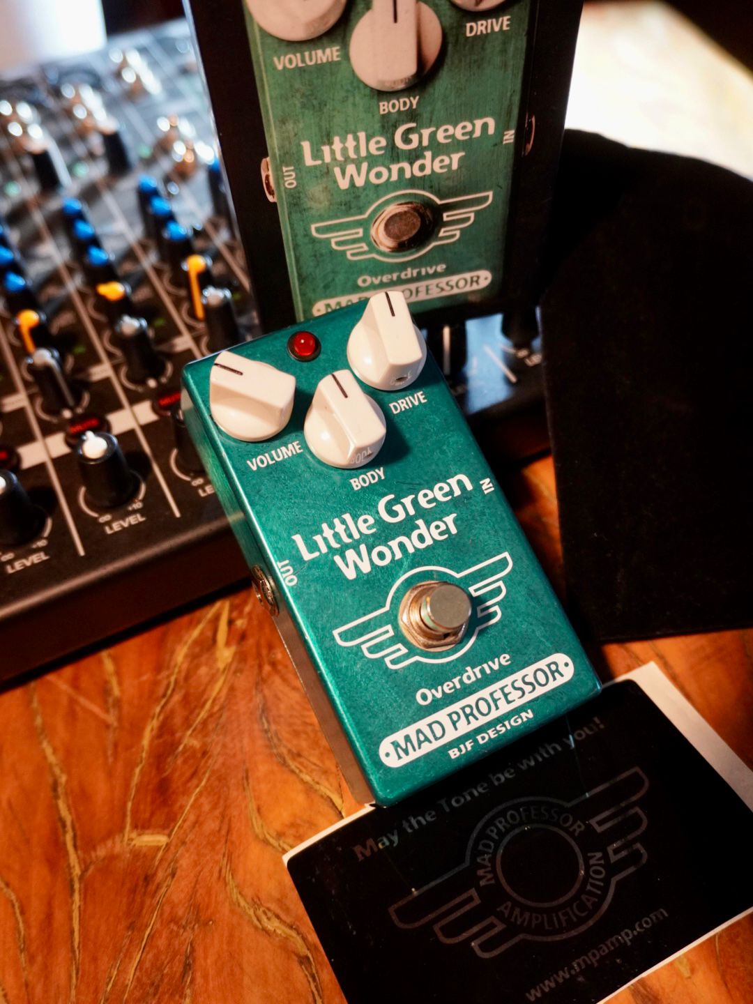 Pedal Mad Professor Little Green Wonder Overdrive BJF Design